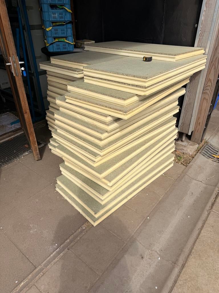 PIR+Spano vloerplaten, Ophalen, Zo goed als nieuw