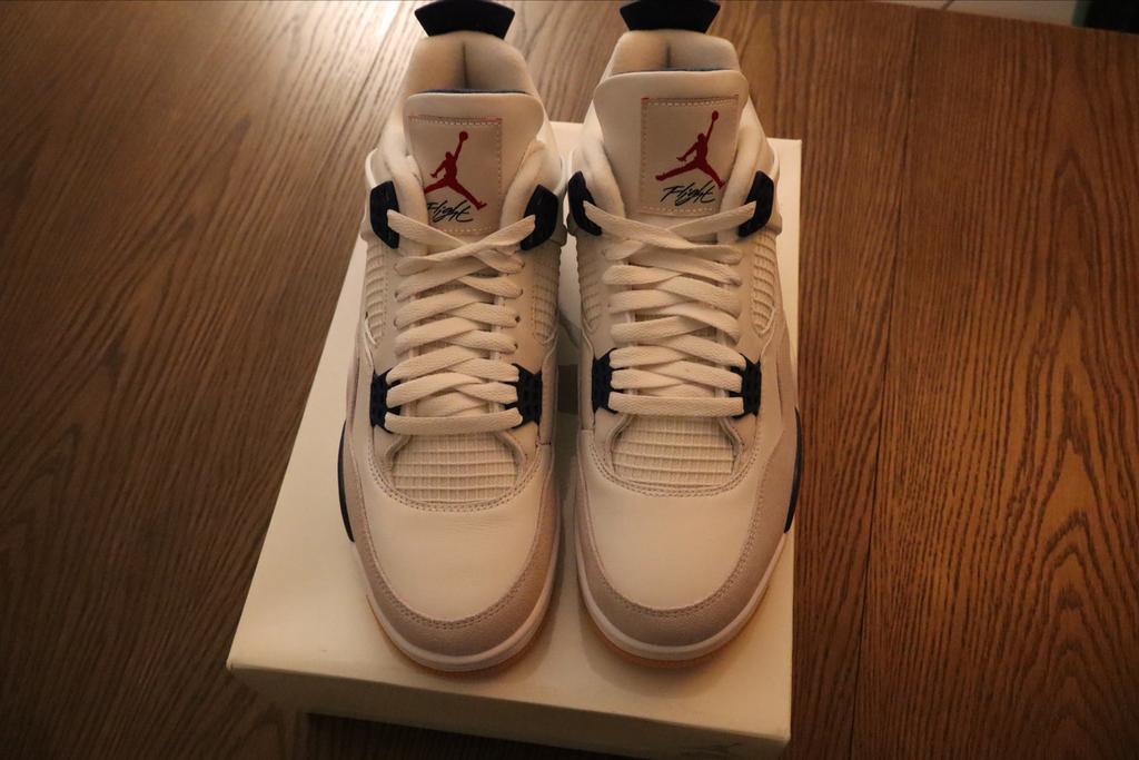 Nike SB x Air Jordan 4 Retro SP Navy - EU 44.5 / US 10.5, Blauw, Nieuw, Ophalen of Verzenden, Sneakers of Gympen