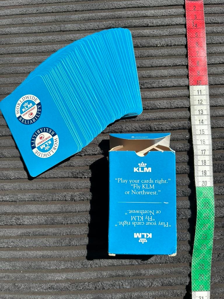 A.Kaartspel KLM, Ophalen of Verzenden, Gebruikt