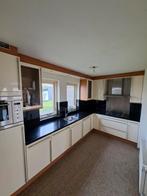 Complete hoekkeuken met inbouwapparatuur, Ophalen, Gebruikt, Hoekkeuken, Graniet of Steen