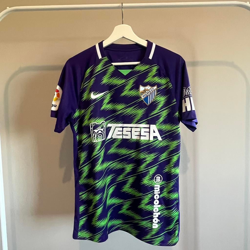 Malaga CF shirt, Buitenlandse clubs, Shirt, Ophalen of Verzenden, Zo goed als nieuw