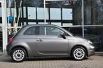 Fiat 500 1.2 Popstar Airco Nav, Panorama dak Elek. Ramen Zee, Auto's, Voorwielaandrijving, Stof, Gebruikt, 4 cilinders