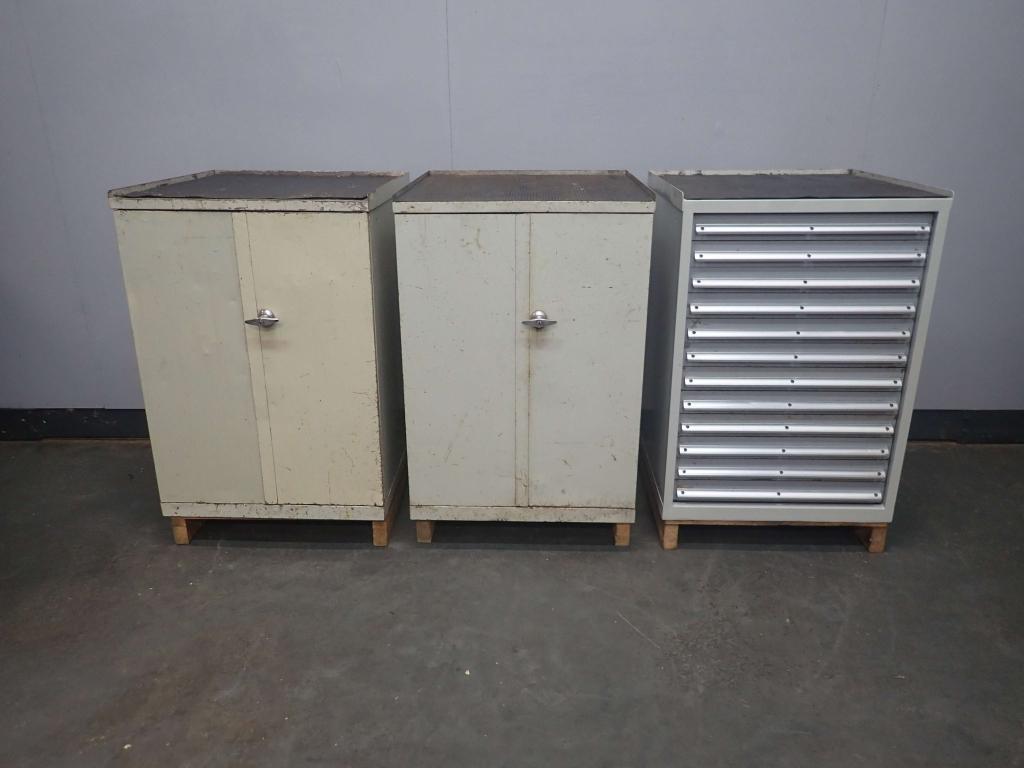 3x Lista Ladekast / Werkplaatskast / Gereedschapskast, Gebruikt, Info@lista.com, Fabrikstrasse 1 , 8586 Erlen , Zwitserland, Lista AG