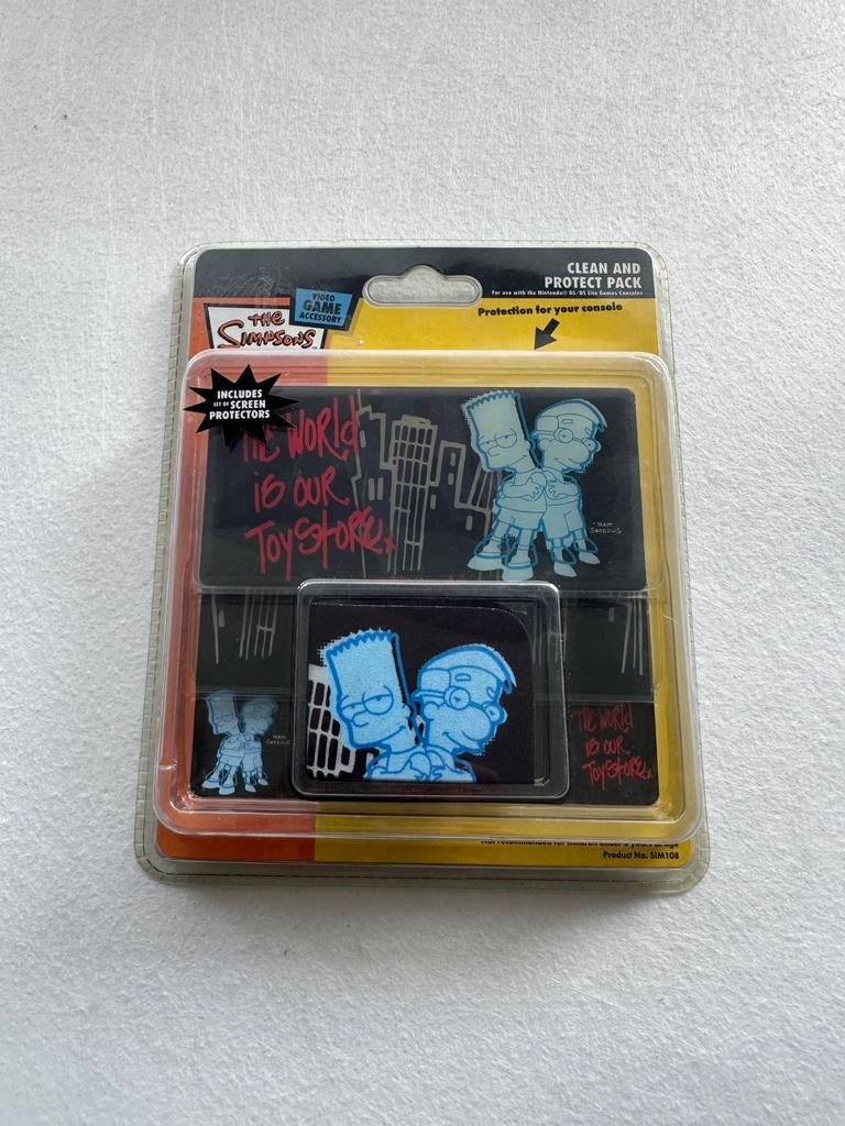 The Simpsons Bart clean protect pack sealed, Spelcomputers en Games, Games | Nintendo DS, Nieuw, Avontuur en Actie, 1 speler, Vanaf 3 jaar