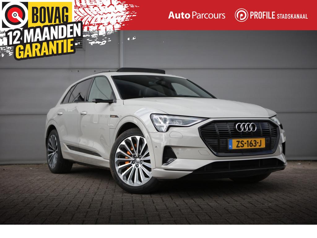 Audi e-tron e-tron 55 q. adv. | BTW | Pano | (bj 2019), Auto's, Audi, Automaat, 131 €/maand, 0 cilinders, Zwart