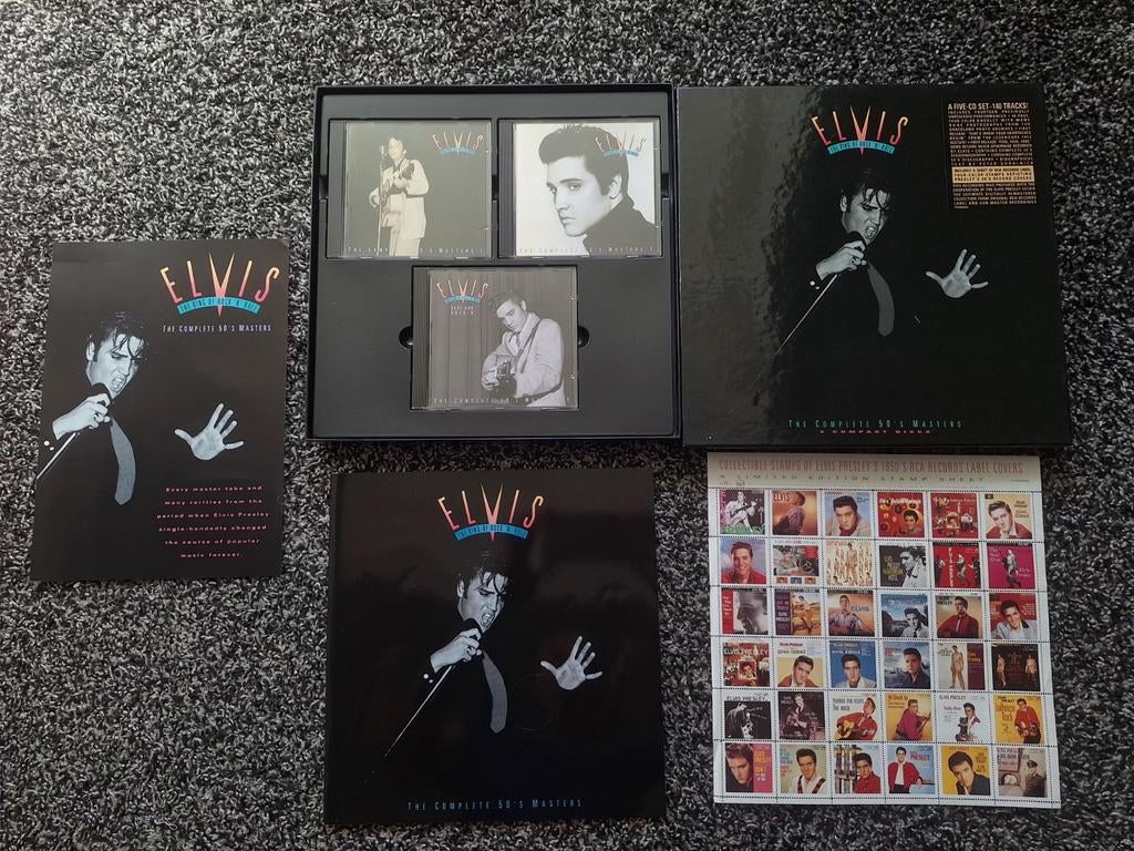Elvis the 50's masters 5 cd box, Verzenden, Zo goed als nieuw, Poprock