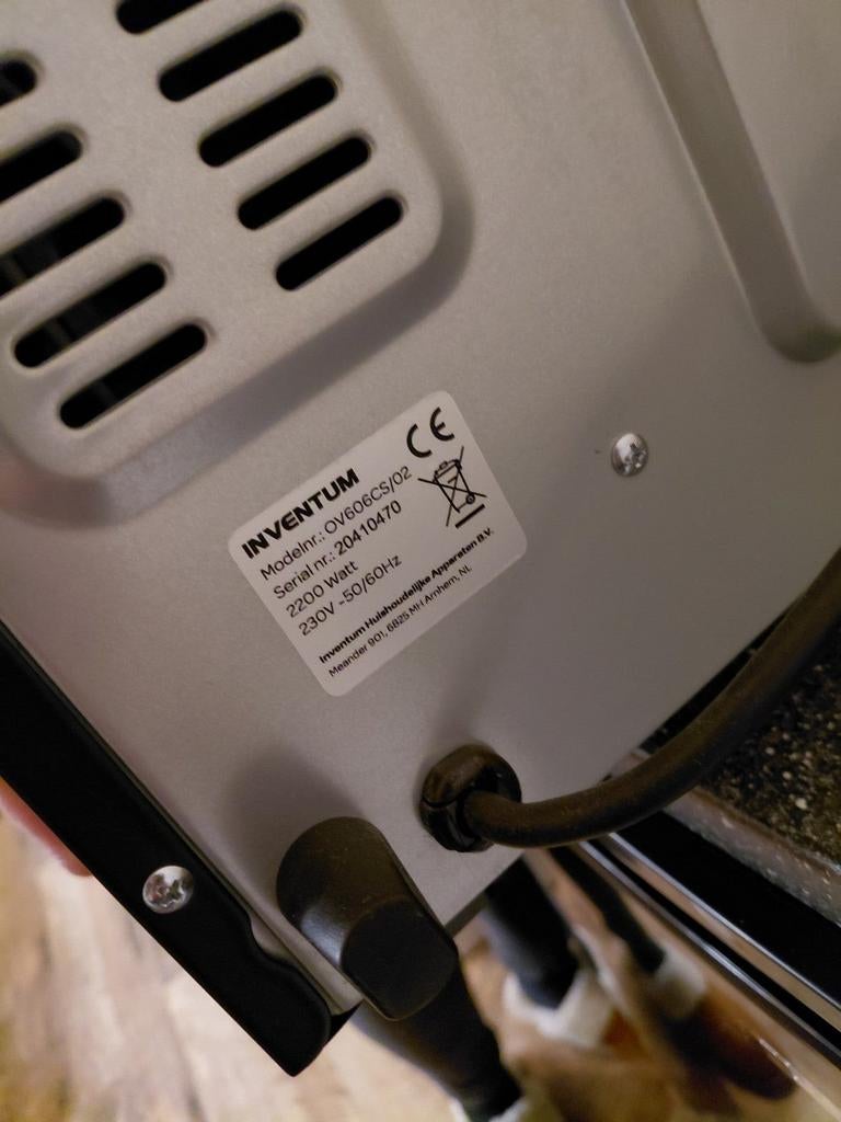 Inventum vrijstaande oven 45 liter, Witgoed en Apparatuur, Ovens, Ophalen