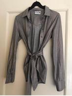 Est'Seven stijlvolle blouse grijs/zilver mt M ZGAN, Maat 38/40 (M), Verzenden, Est'Seven, Zo goed als nieuw