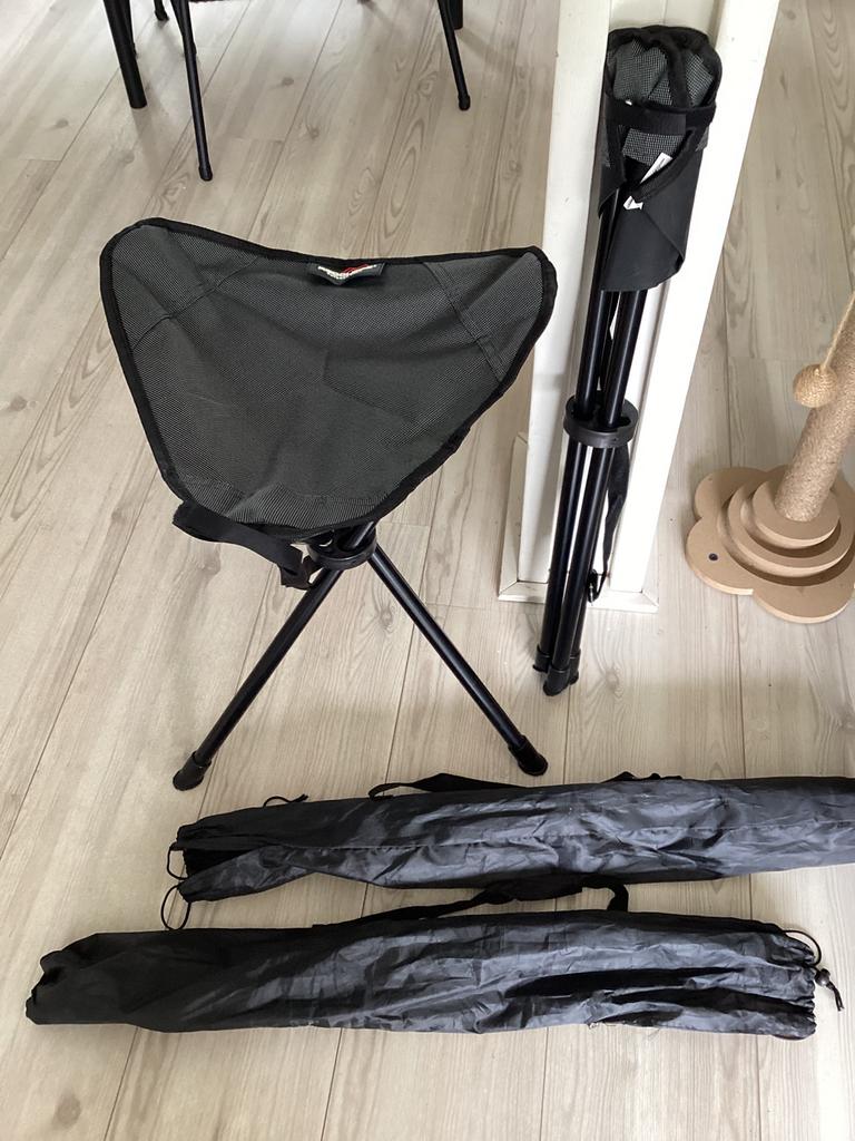 2 opvouwbare outdoor krukjes, Ophalen, Nieuw, Campingstoel
