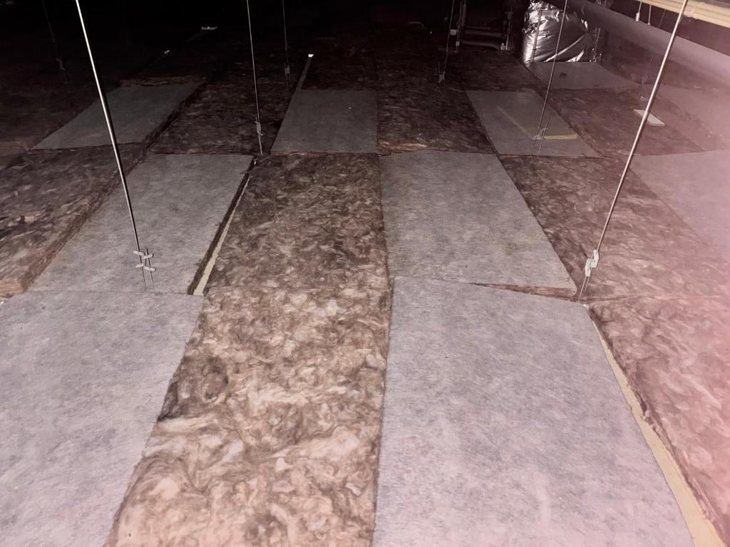 750 m² Knauf Naturoll (50mm) – Minerale- / Glaswol isolatie, Ophalen, 4 tot 8 cm, Gebruikt, Dakisolatie