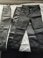 Norfy Leerlook Broeken - Maat 40 - Zo Goed Als Nieuw, Maat 38/40 (M), Zwart, Ophalen of Verzenden, Zo goed als nieuw