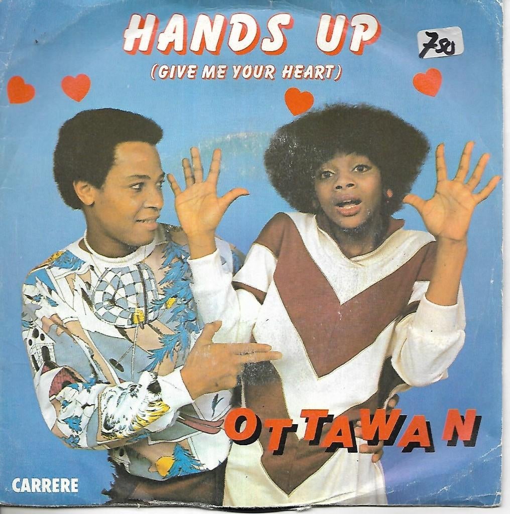 Ottawan - Hands up, Cd's en Dvd's, Vinyl Singles, Gebruikt, 7 inch, Single, Ophalen of Verzenden