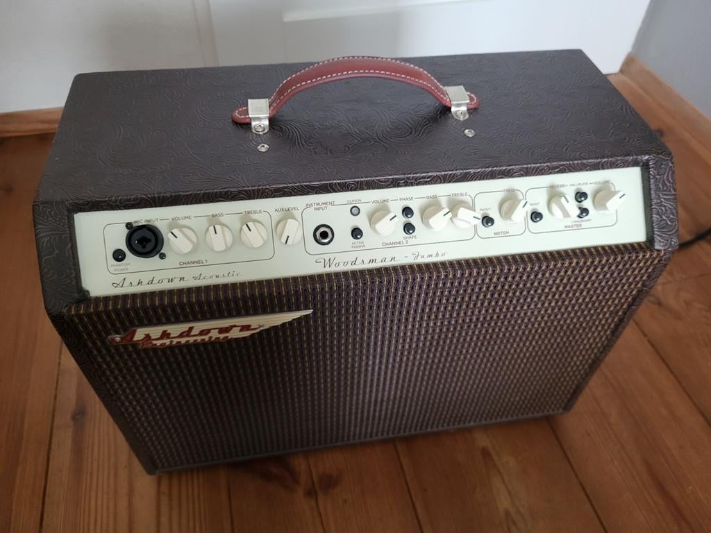 Ashdown Woodsman Jumbo akoestische versterker voor gitaar /, Muziek en Instrumenten, Versterkers | Bas en Gitaar, Ophalen, Zo goed als nieuw