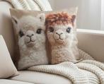 NIEUW !! Superleuk kussenhoesje met alpaca’s, Ophalen of Verzenden, Nieuw, Overige kleuren, Vierkant