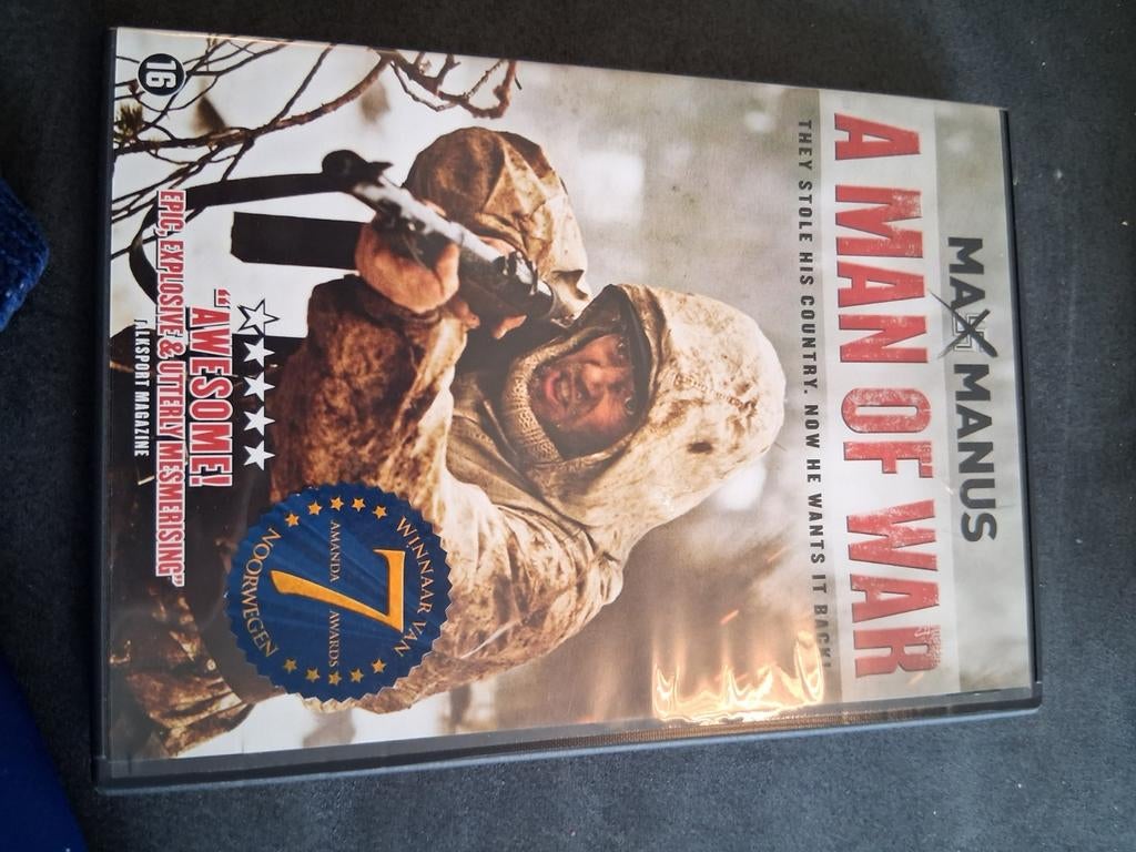 Max Manus: Man of War DVD - Oorlogsdrama uit Noorwegen, Vanaf 16 jaar, Ophalen of Verzenden, Zo goed als nieuw, Oorlog