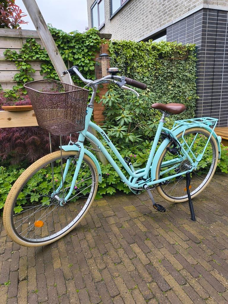 BTWIN Elops 520 nieuwe Schwalbe banden, onderhoudsbeurt, Fietsen en Brommers, Fietsen | Dames | Damesfietsen, Overige merken, Ophalen