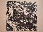Houtsnede van Harmen Meurs - Abstracte compositie, Antiek en Kunst, Kunst | Etsen en Gravures, Ophalen of Verzenden