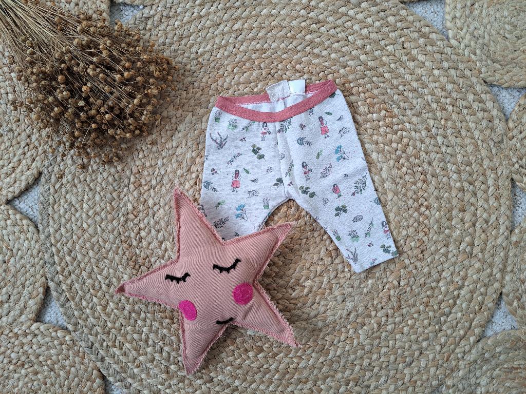Zara broekje met print maat 62, Kinderen en Baby's, Babykleding | Maat 62, Gebruikt, Broekje, Meisje, Ophalen of Verzenden