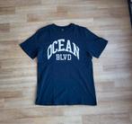 Blauw t-shirt met tekst Ocean blvd, H&M maat 170, Kinderen en Baby's, Kinderkleding | Maat 170, H&M, Ophalen of Verzenden, Zo goed als nieuw