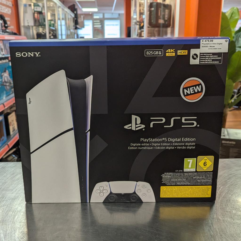Playstation 5 Slim Digital 825SSD | Nieuw, Sony, Nieuw, Support@sony.com, 1-7-1 Konan, Minato-ku
Tokyo 108-0075
Japan