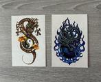 NIEUW tijdelijke tattoo's met draken, Ophalen of Verzenden, Nieuw, Meerdere stickers