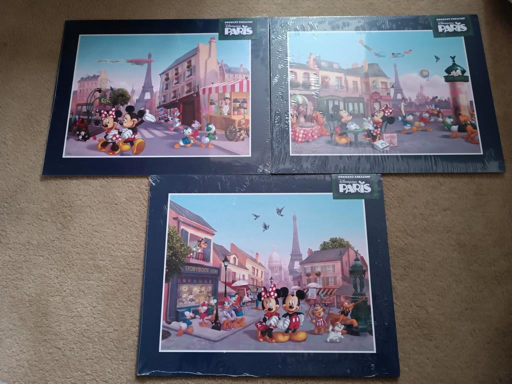 Disneyland Parijs lithos - Nieuw in verpakking, Verzamelen, Ophalen of Verzenden, Verschillende figuren, Nieuw, Plaatje of Poster