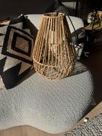 Rotan hanglamp | bali / ibiza stijl lamp, Huis en Inrichting, Lampen | Hanglampen, Ophalen, Zo goed als nieuw, Stof, Minder dan 50 cm