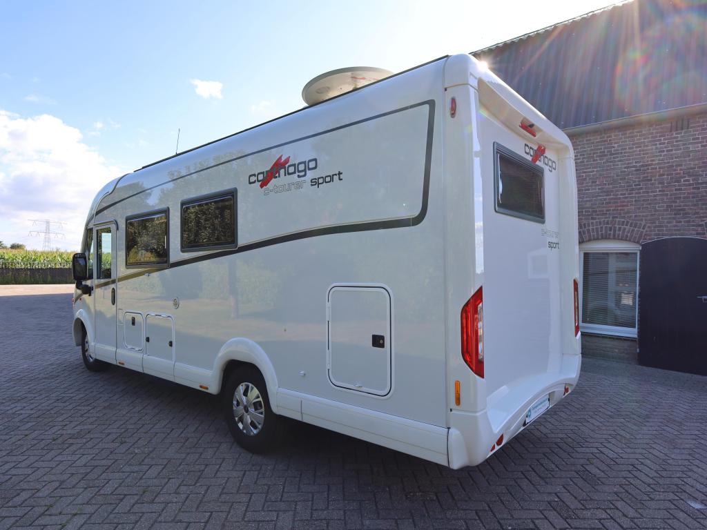 Carthago C-Tourer Sport I 142 uitzonderlijk nette staat, Ringverwarming, Fiat, Luifel, Bedrijf