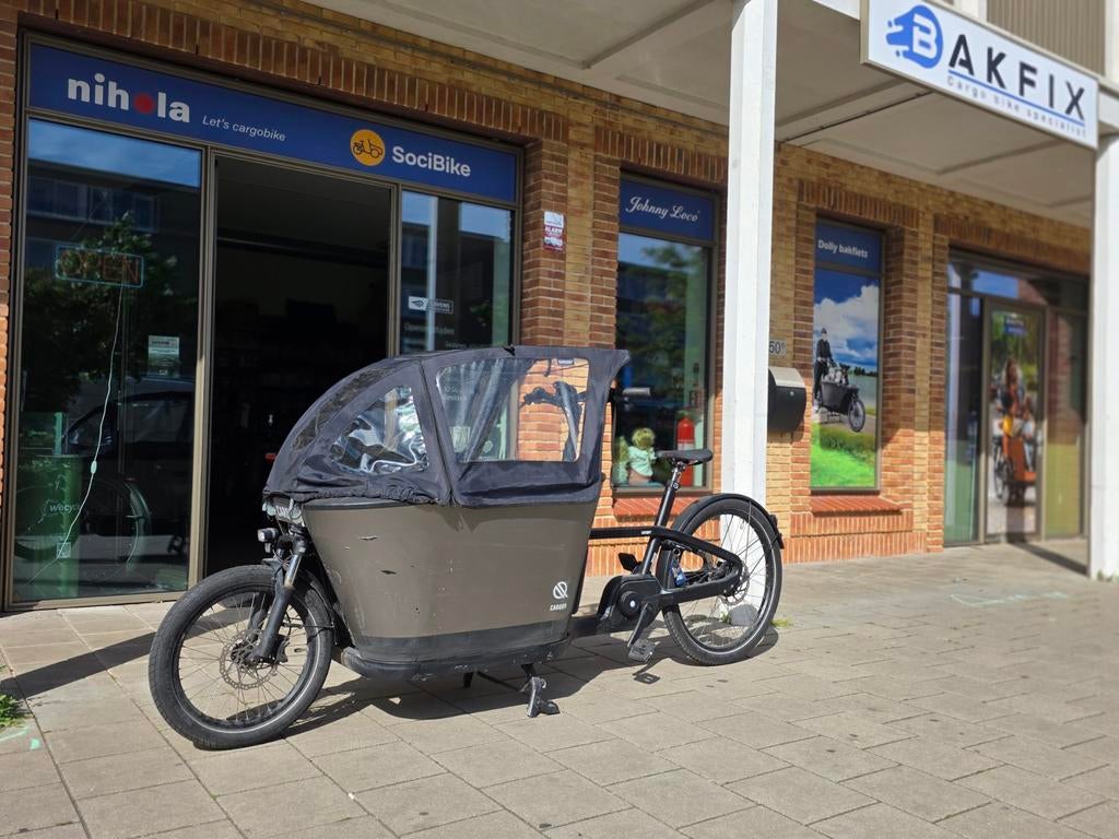 2dehands Carqon Bakfiets Ideaal hondenbakfiets, Fietsen en Brommers, Fietsen | Bakfietsen, Overige merken, Gebruikt, Huif, Ophalen of Verzenden