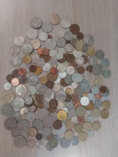 Ca. 200 munten uit Zuidelijk Afrika, Postzegels en Munten, Munten | Afrika, Verzenden, Overige landen, Setje