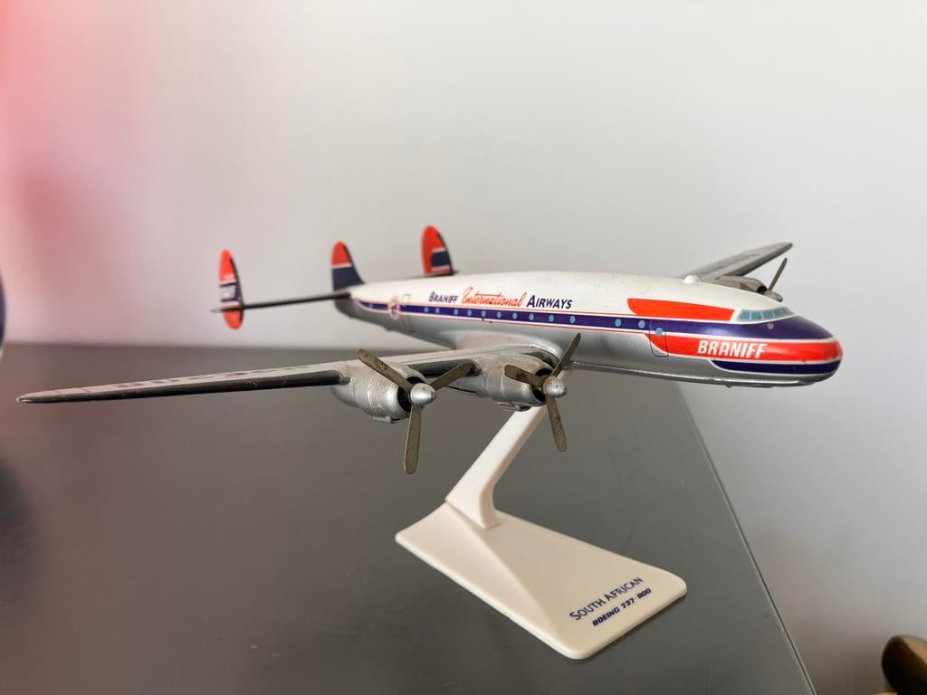 BRANIFF : Lockheed Constellation, Ophalen of Verzenden, Zo goed als nieuw, Overige typen