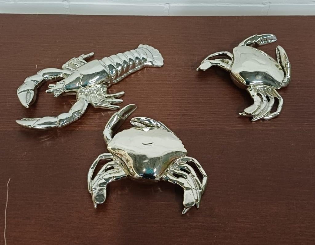 3 Riviera Maison zilver beeldje - 3 stuks, Ophalen of Verzenden