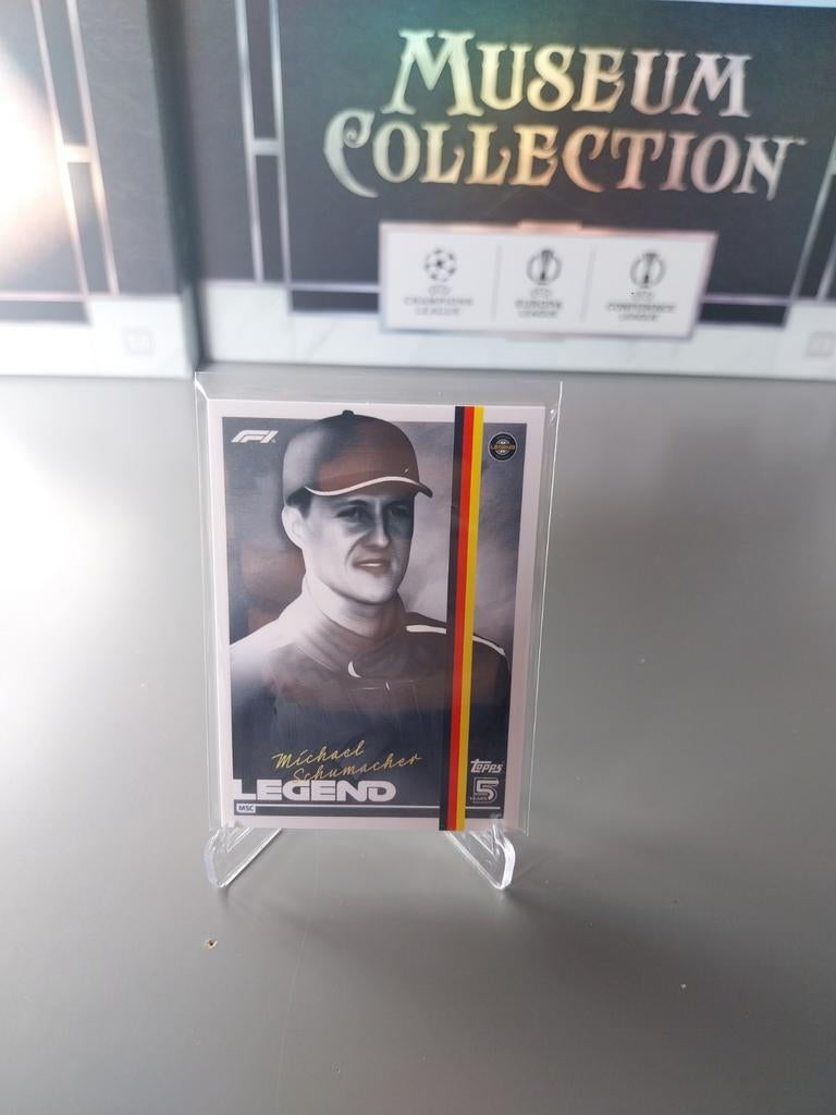 MSC Michael Schumacher Legend, Hobby en Vrije tijd, Stickers en Plaatjes, Ophalen of Verzenden, Zo goed als nieuw, Plaatje