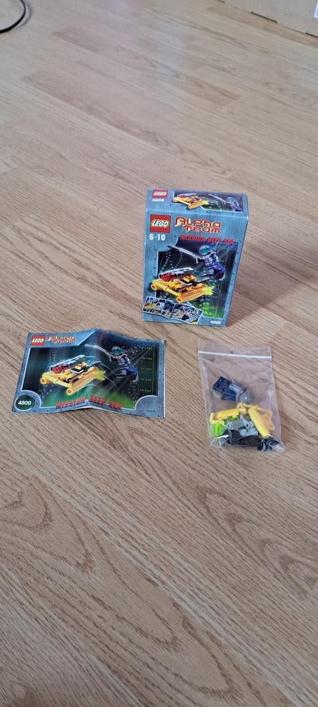 Lego Alpha Team 4800 mission deep sea, Ophalen of Verzenden