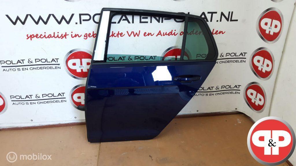 VW Golf 7 Portier / Deur Links Achter LC5B, Auto-onderdelen