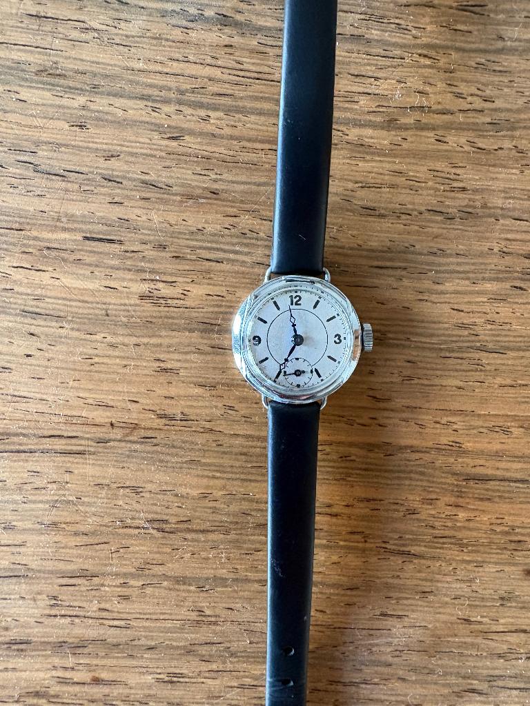 Dames horloge vintage, Overige merken, Staal, Polshorloge, Ophalen of Verzenden