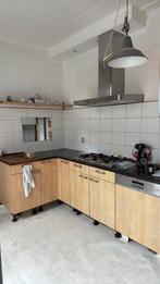 Hoekeuken, Aag kookplaat Boschafzuigkap Siemens vaatwasser, Ophalen, Gebruikt, Hoekkeuken, Graniet of Steen