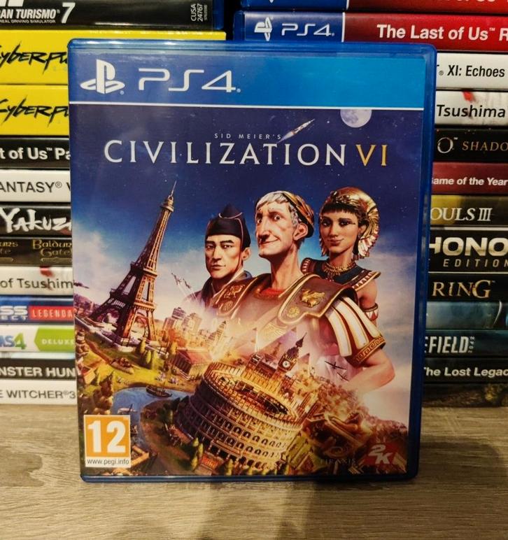 Civilization VI playstation 4, Spelcomputers en Games, Games | Sony PlayStation 4, Zo goed als nieuw, 1 speler, Vanaf 3 jaar, Ophalen of Verzenden