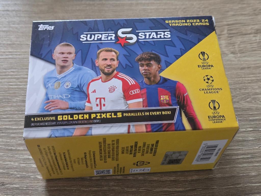 Topps Superstars 2023/24 Value Box Trading Cards, Ophalen of Verzenden, Nieuw, Buitenlandse clubs, Poster, Plaatje of Sticker