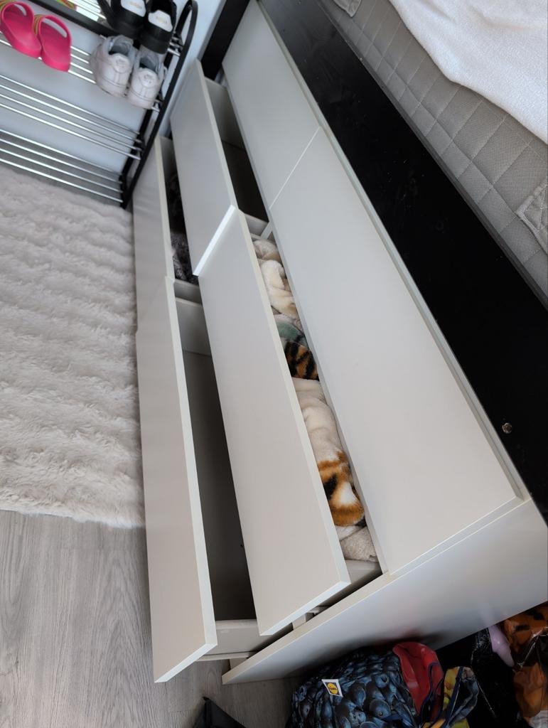 2x IKEA MALM ladekasten met 3 lades - gratis af te halen, Huis en Inrichting, Kasten | Ladekasten, Ophalen, Gebruikt, 50 tot 100 cm