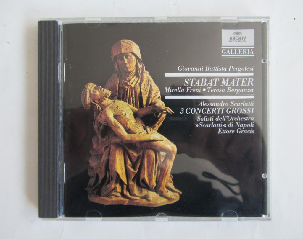 Pergolesi - Stabat Mater / Scarlatti - 3 Concerti Grossi, Ophalen of Verzenden, Classicisme, Zo goed als nieuw, Kamermuziek