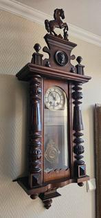 Oude regulateur klok met Empire kenmerken., Antiek en Kunst, Curiosa en Brocante, Ophalen