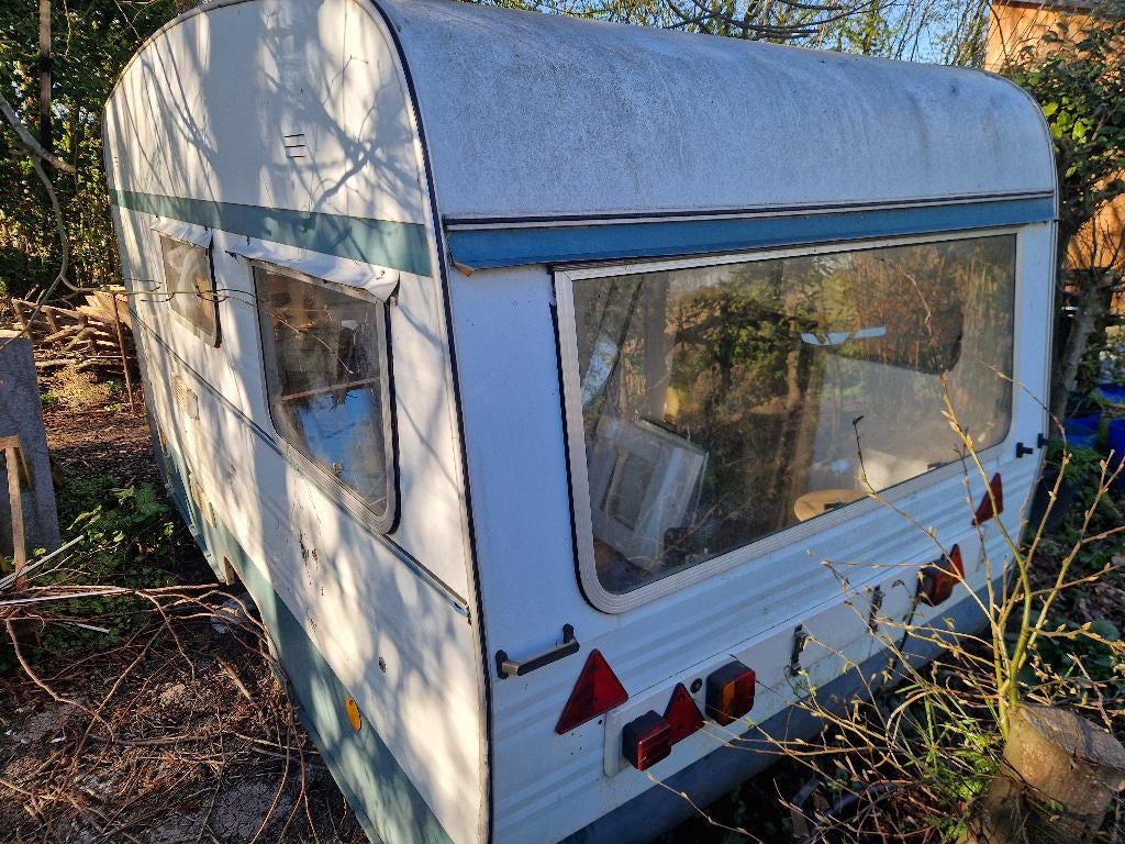 Caravan, Caravans en Kamperen, Caravans, Particulier, tot en met 2, 500 - 750 kg, Rondzit, Ophalen