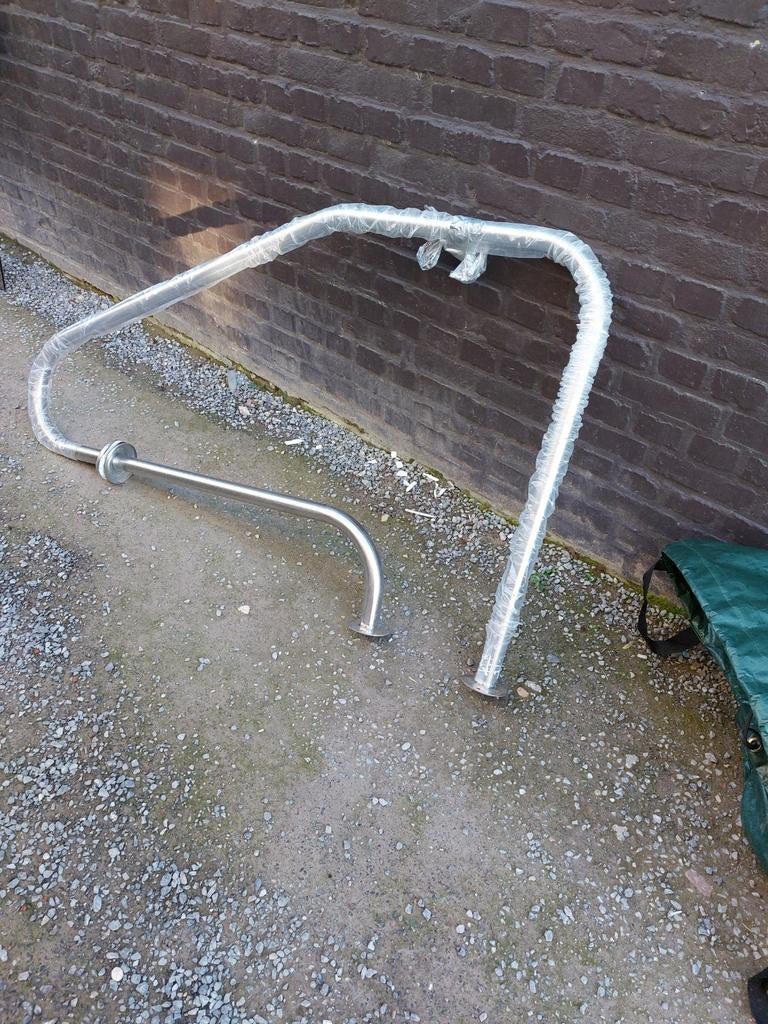 RVS zwembadleuning, Ophalen, Zo goed als nieuw