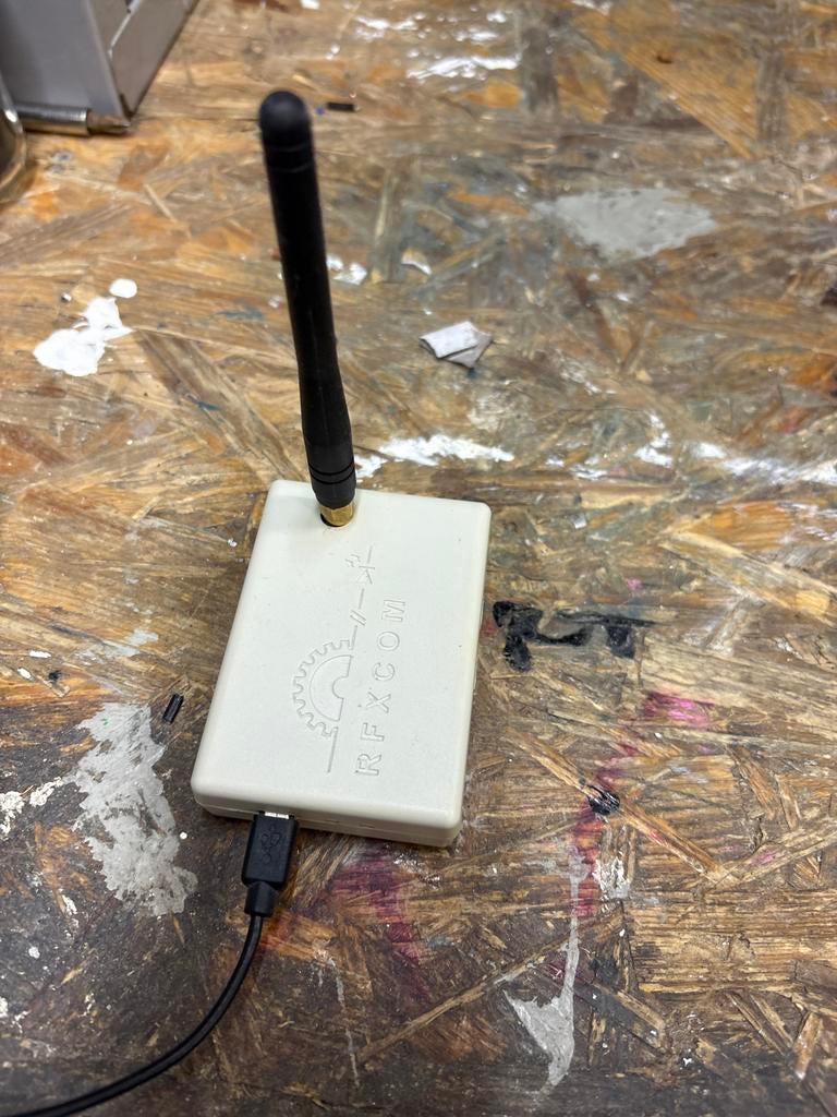 RFXCOM RFXtrx433E, Ophalen, Gebruikt
