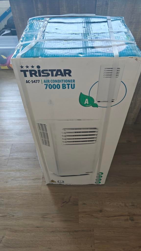 Tristar AC-5477 7000 BTU mobiele airco – Als nieuw!, Witgoed en Apparatuur, Airco's, Minder dan 60 m³, Ventileren, 3 snelheden of meer