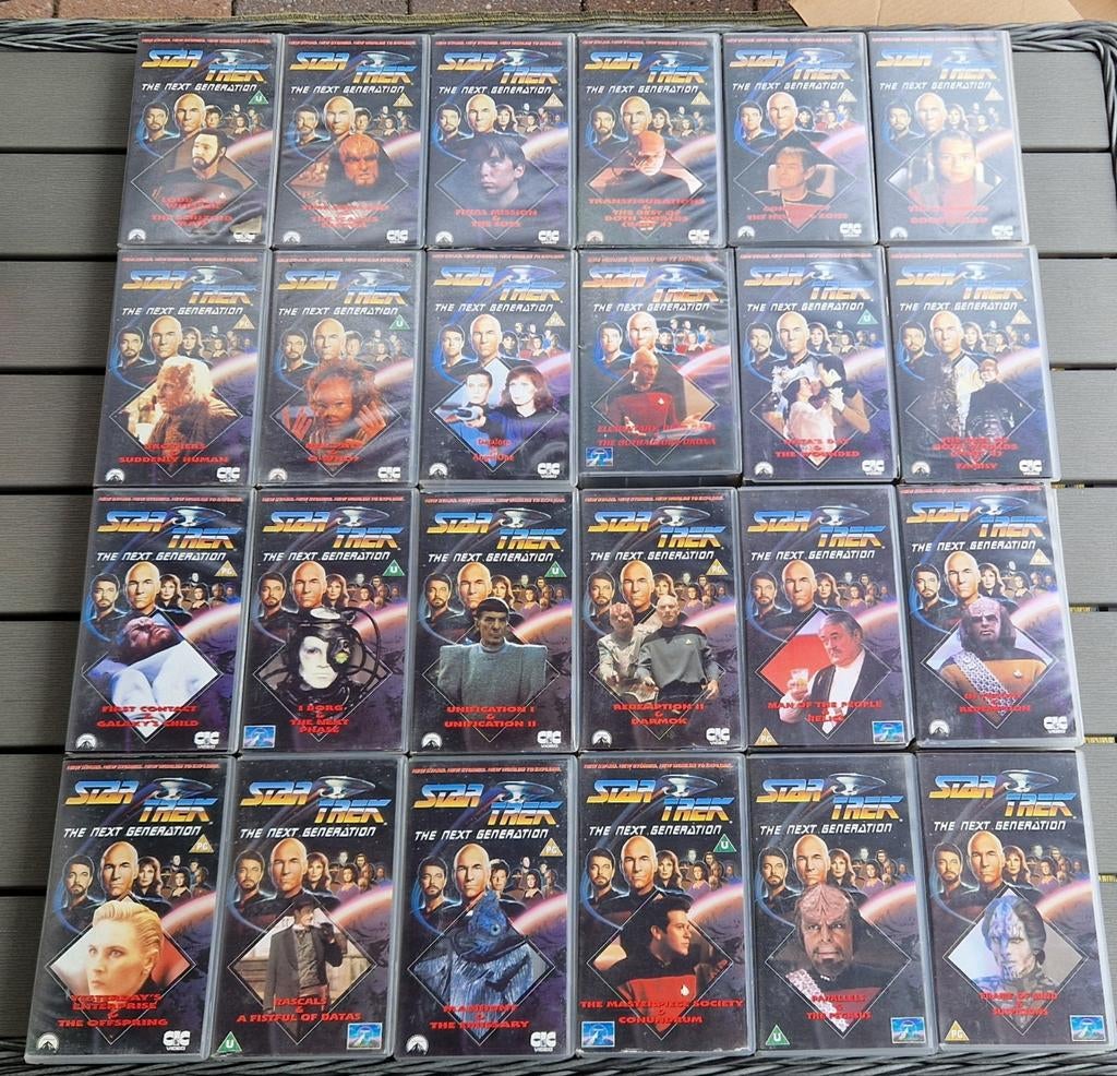 Star Trek: The Next Generation Videobanden (VHS), Cd's en Dvd's, Vanaf 6 jaar, Ophalen of Verzenden, Gebruikt, Science Fiction en Fantasy