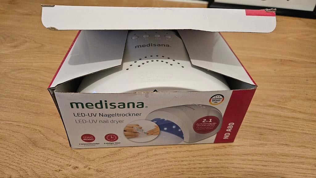 Medisana LED UV Nageldroger, Ophalen of Verzenden, Nieuw