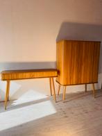 Zuiver Barbier kast en sidetable set eiken, Ophalen of Verzenden