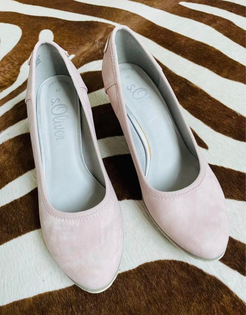 Pumps maat 40 s.Olivier, Ophalen, Pumps, Zo goed als nieuw, Roze